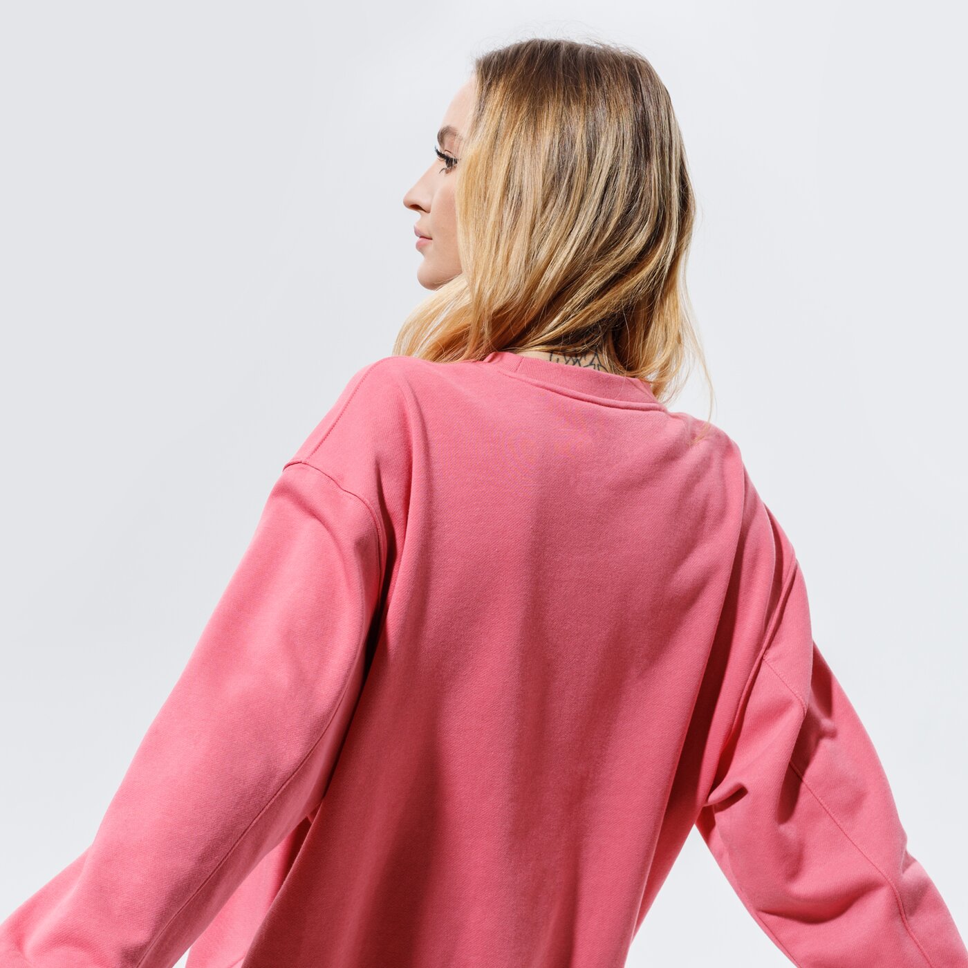 Дамски суичър ADIDAS СУИТЧЪР SWEATSHIRT h36802 цвят розов