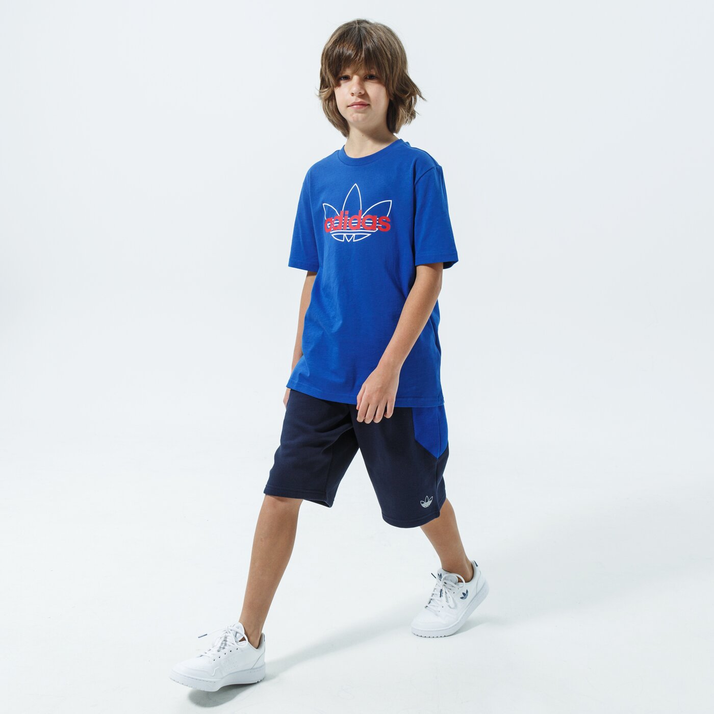 Детска тениска ADIDAS ТЕНИСКА TEE MM gn2299 цвят син