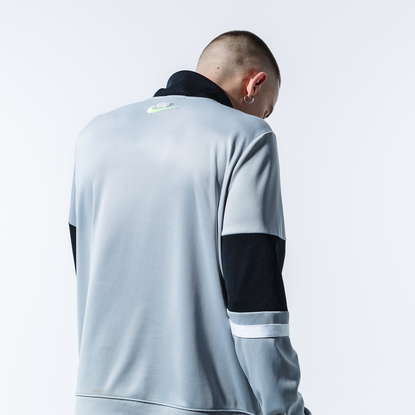 Мъжки суичър NIKE СУИТЧЪР AIR cj4836-077 цвят сив