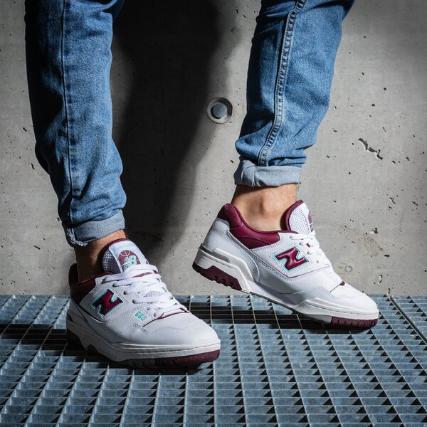 Мъжки маратонки NEW BALANCE 550  bb550wbg цвят бял