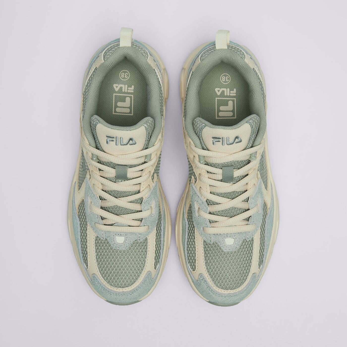 Дамски маратонки FILA DECYPHER 24 SUEDE 5am00817650 цвят бял