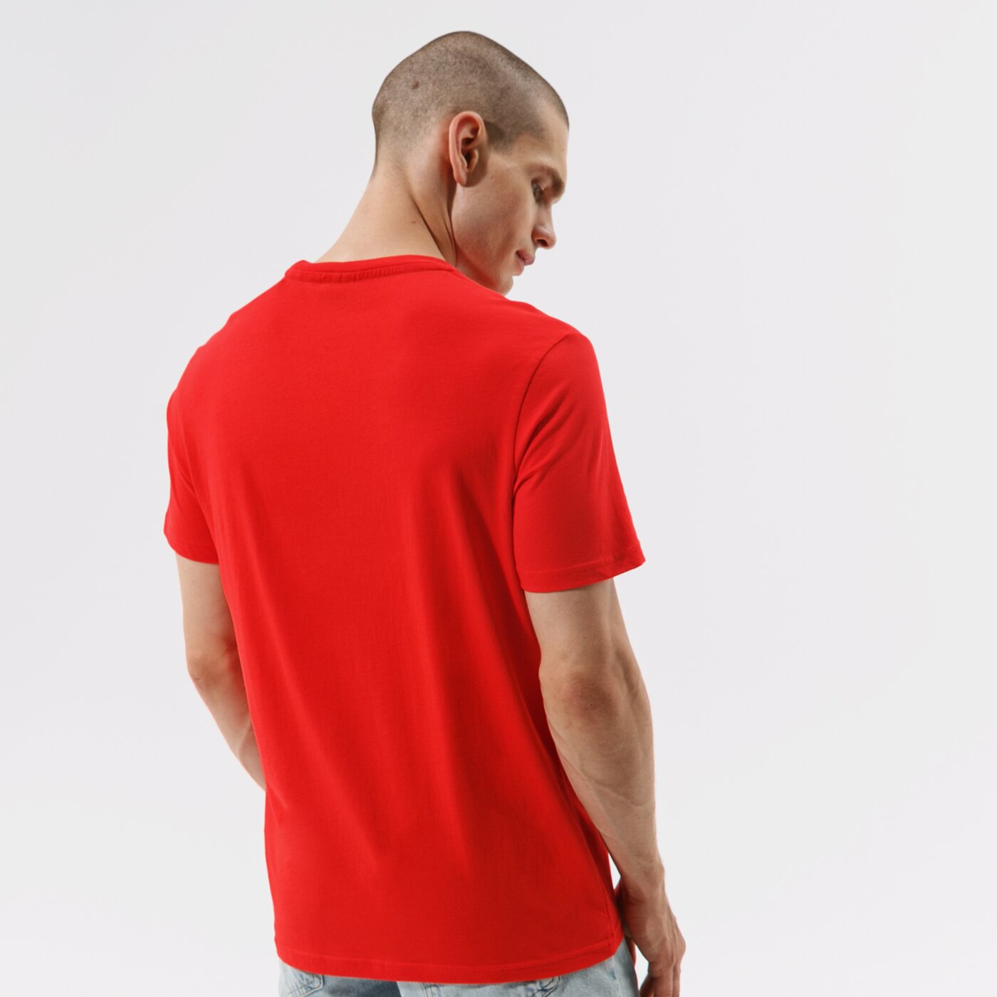 Мъжка тениска CHAMPION ТЕНИСКА CREWNECK ТЕНИСКА 214153rs046 цвят червен