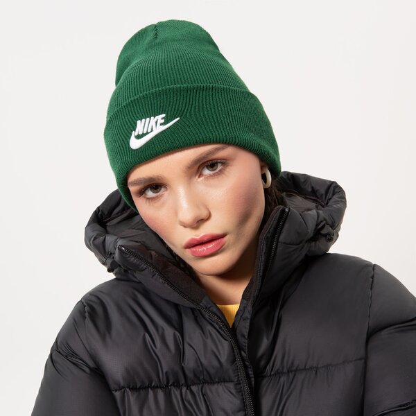 Дамска зимна шапка NIKE ЗИМНА ШАПКА U NSW BEANIE UTILITY FUTURA dj6224-341 цвят зелен