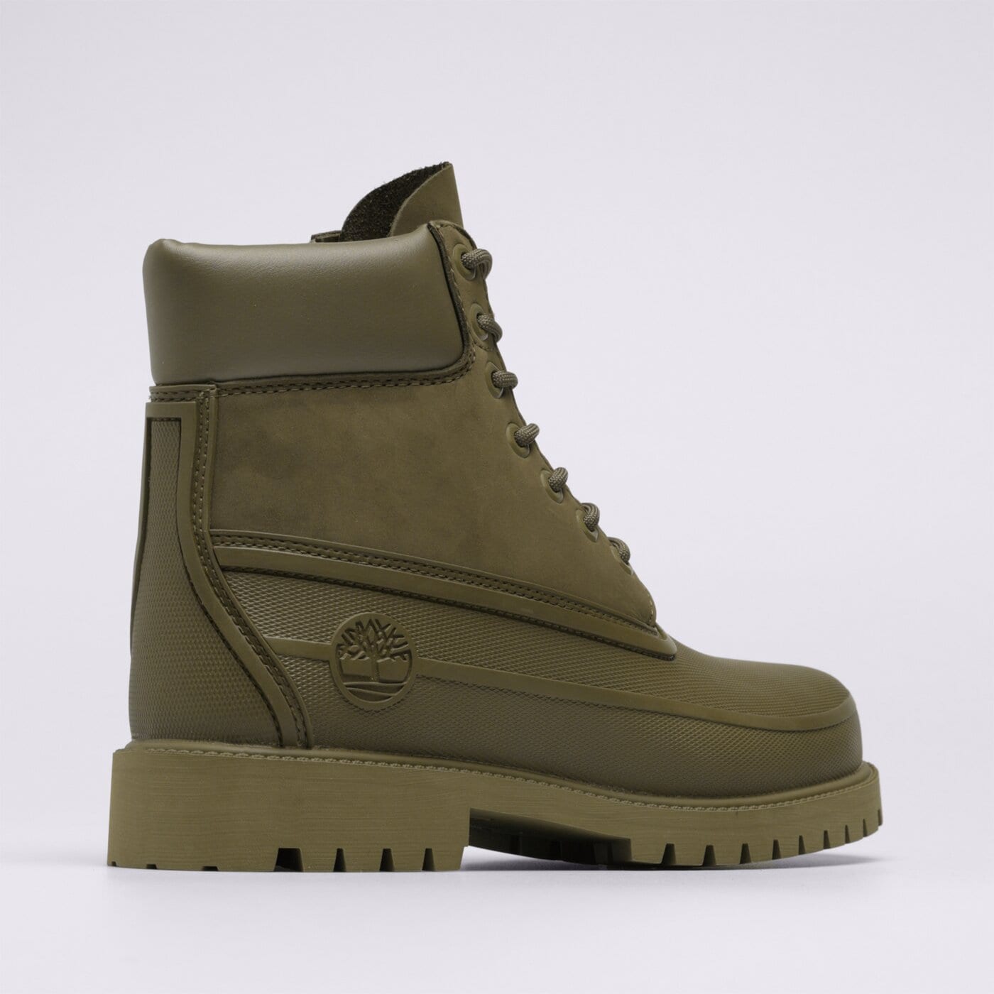 Мъжки боти TIMBERLAND 6 INCH RUBBER TOE tb0a5qyr3271 цвят каки