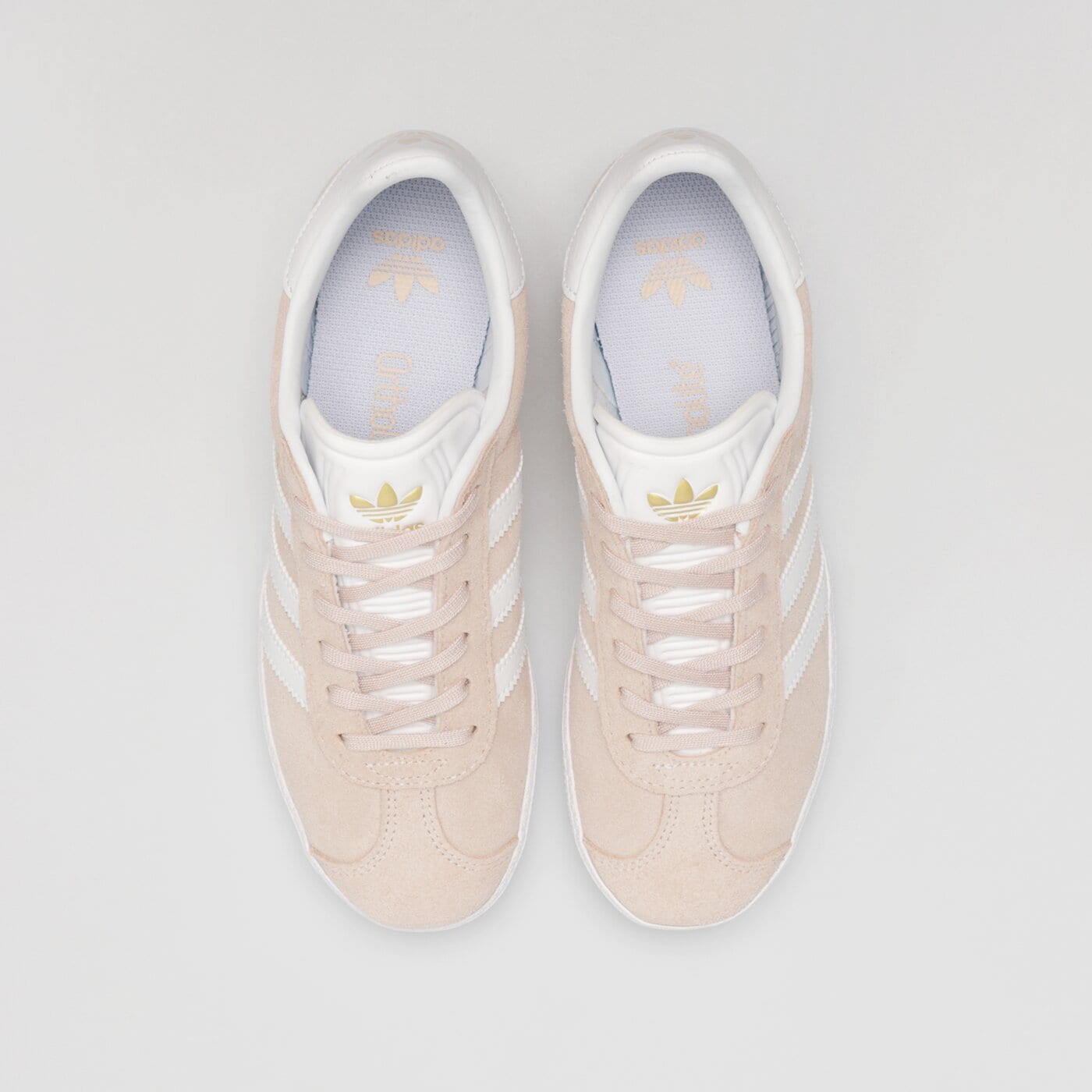 Детски маратонки ADIDAS GAZELLE J h01512 цвят пастелнорозов