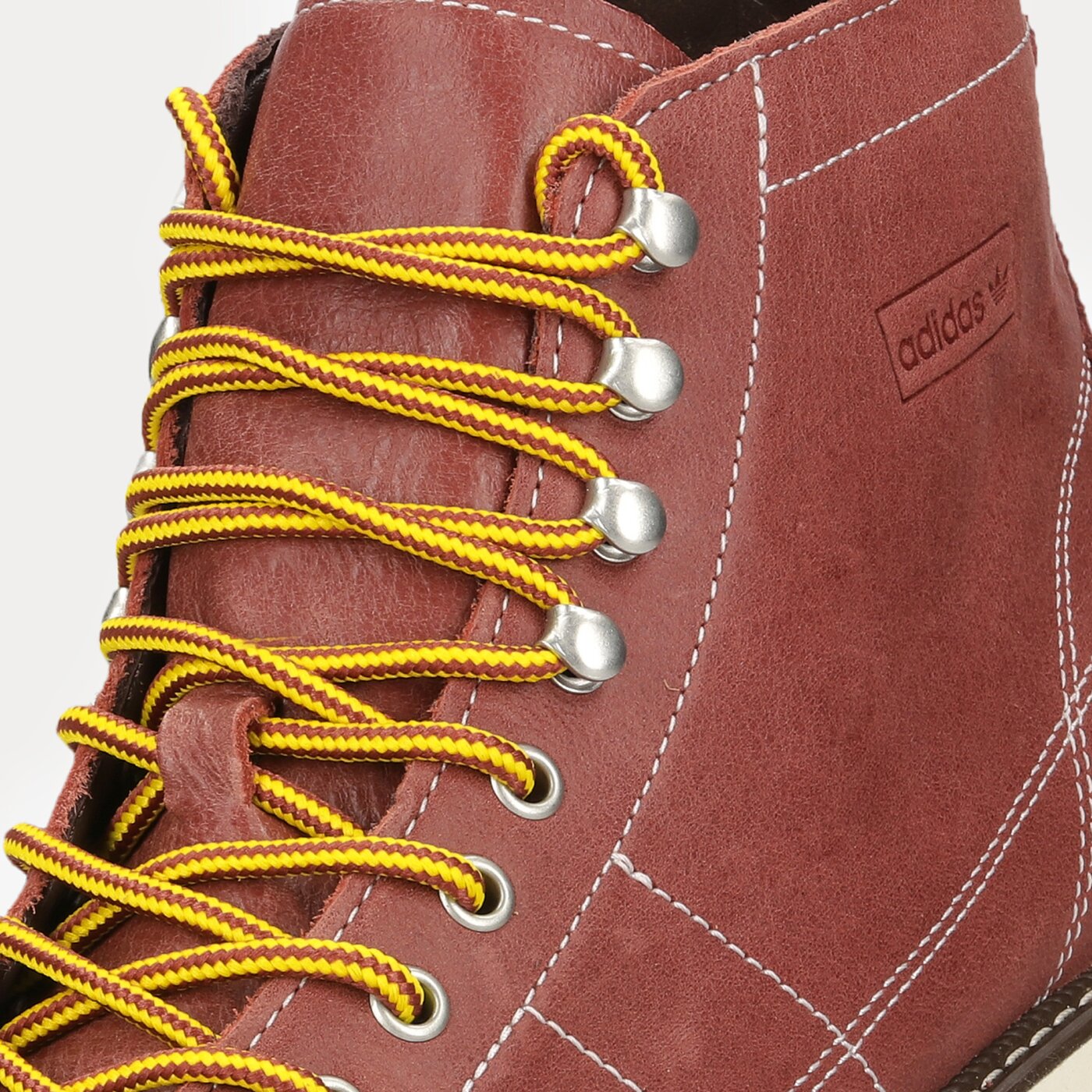 Мъжки маратонки ADIDAS SUPERSTAR BOOT fz2642 цвят кафяв