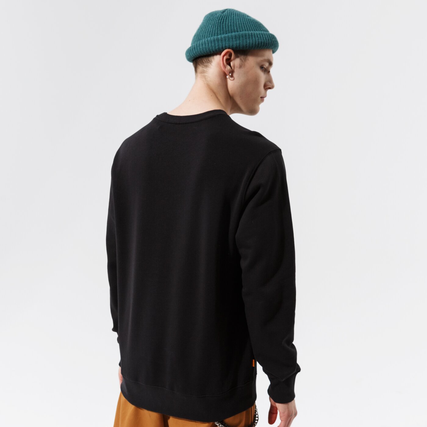 Мъжки суичър TIMBERLAND СУИТЧЪР TREE LOGO CREW BLACK tb0a5pj80011 цвят черен