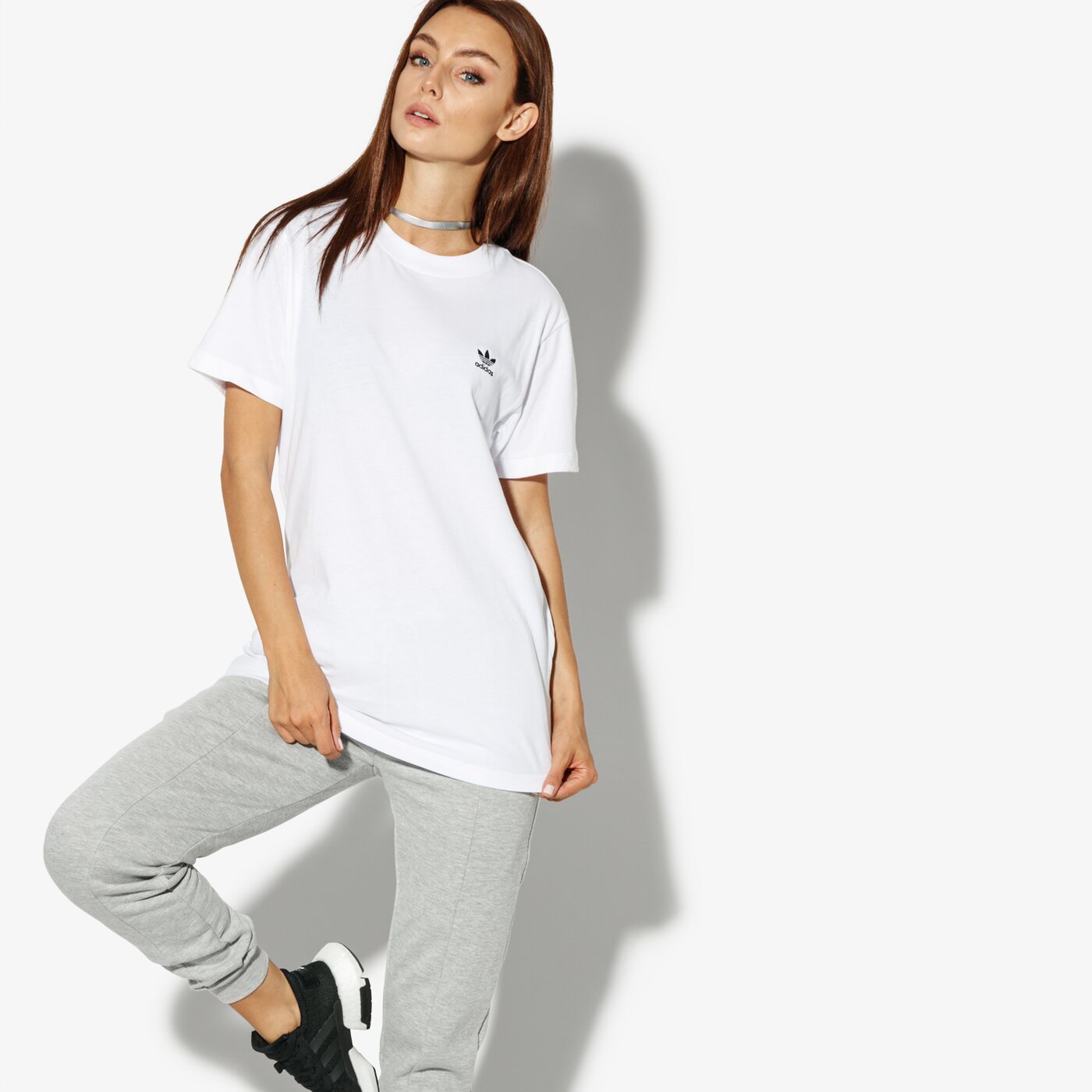 Дамска тениска ADIDAS ТЕНИСКА SS SC ТЕНИСКА SS MONTHLY PACKS ce1667 цвят бял