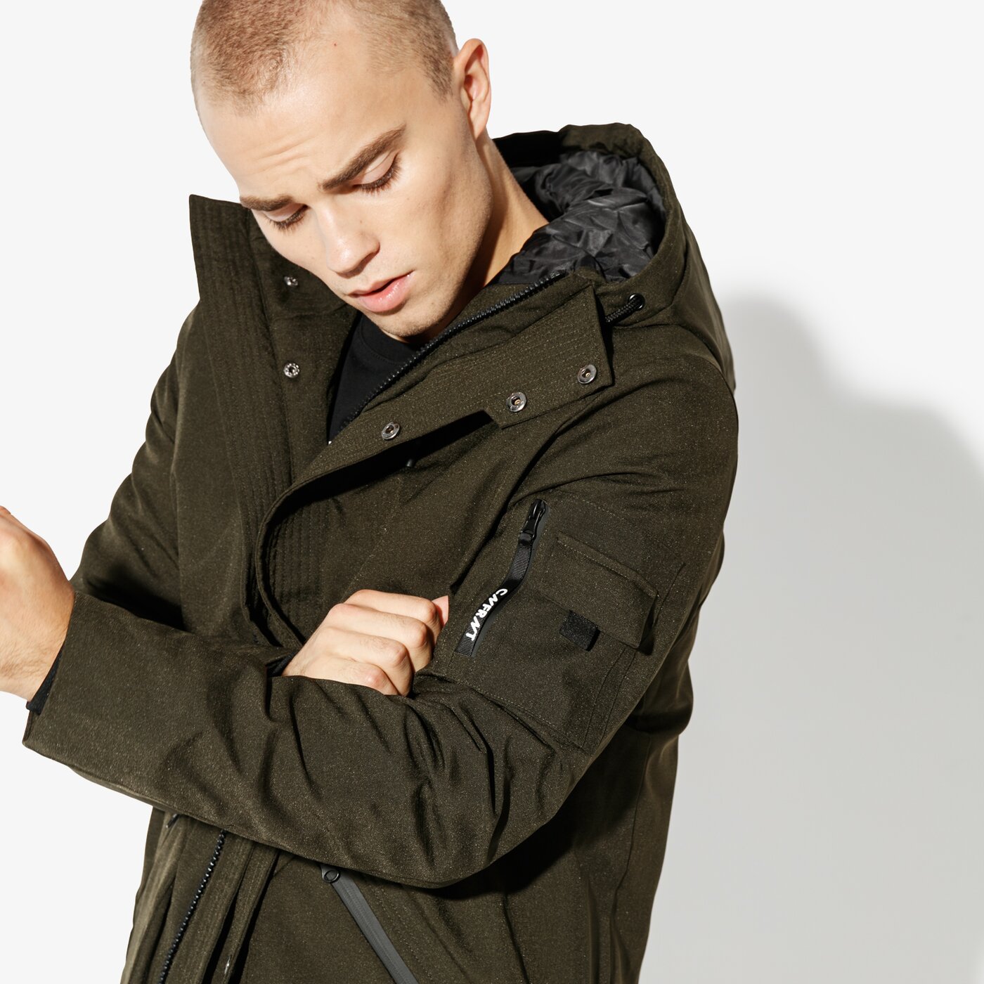 Мъжко зимно яке CONFRONT ЯКЕ TALC cf38kum47001 цвят каки