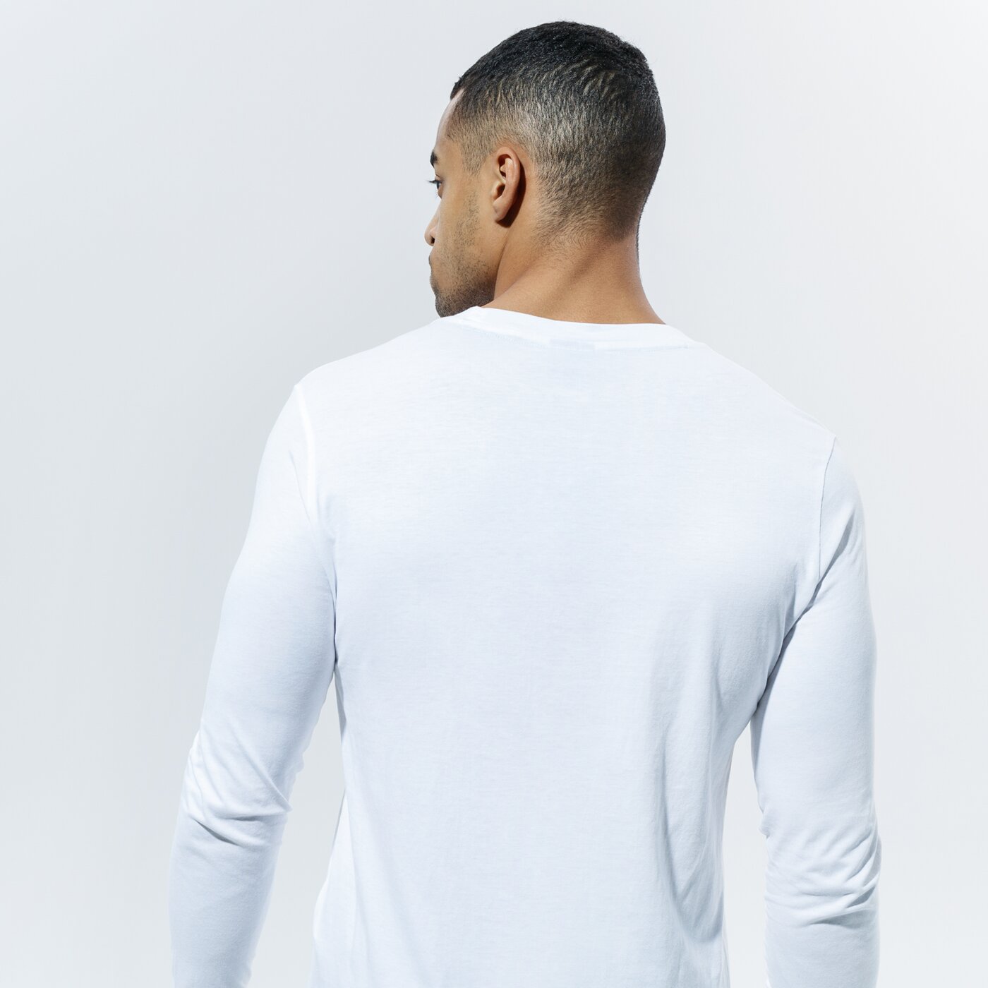 Мъжка тениска CHAMPION ТЕНИСКА LONG SLEEVE CREWNECK ТЕНИСКА 214756ww001 цвят бял