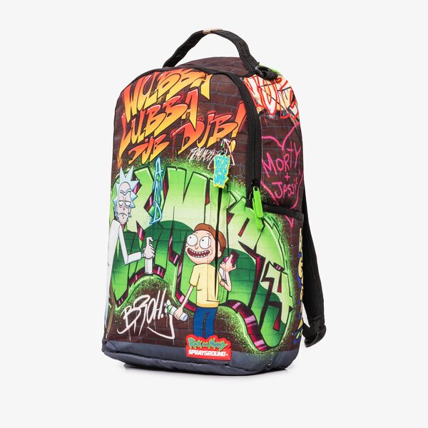 Детска раница SPRAYGROUND РАНИЦА RICK AND MORTY GRAFFITI DLXR 910b4090nsz цвят многоцветен