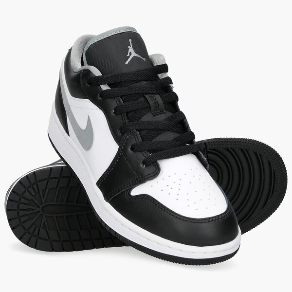 Детски маратонки AIR JORDAN 1 LOW 553560-040 цвят черен