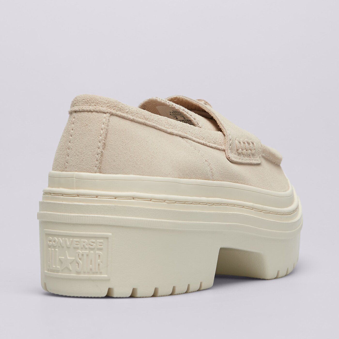 Дамски кежуал CONVERSE CHUCK TAYLOR ALL STAR LUGGED HEEL LOAFER a15553c цвят кремав