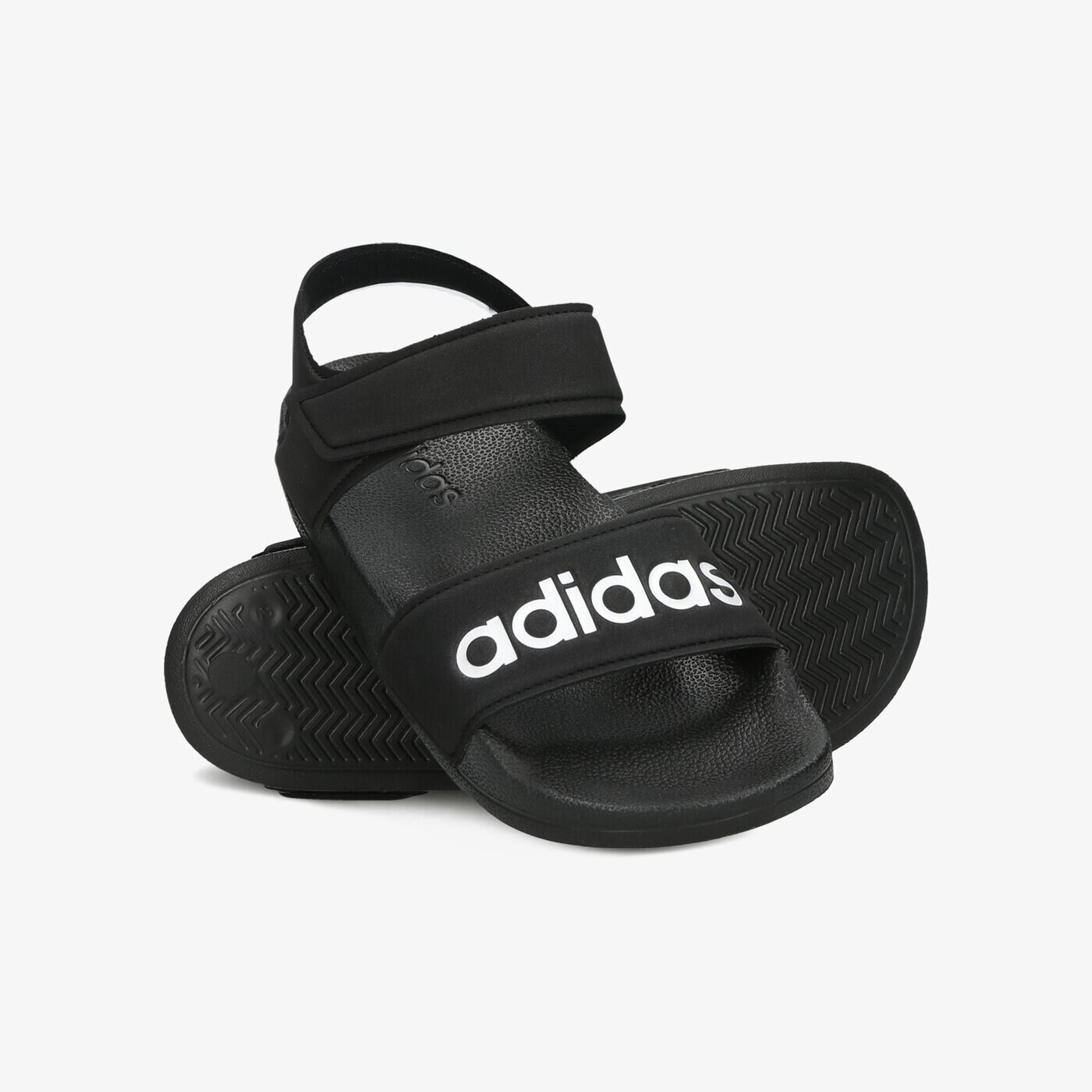 Детски чехли и сандали ADIDAS ADILETTE SANDALS  g26879 цвят черен