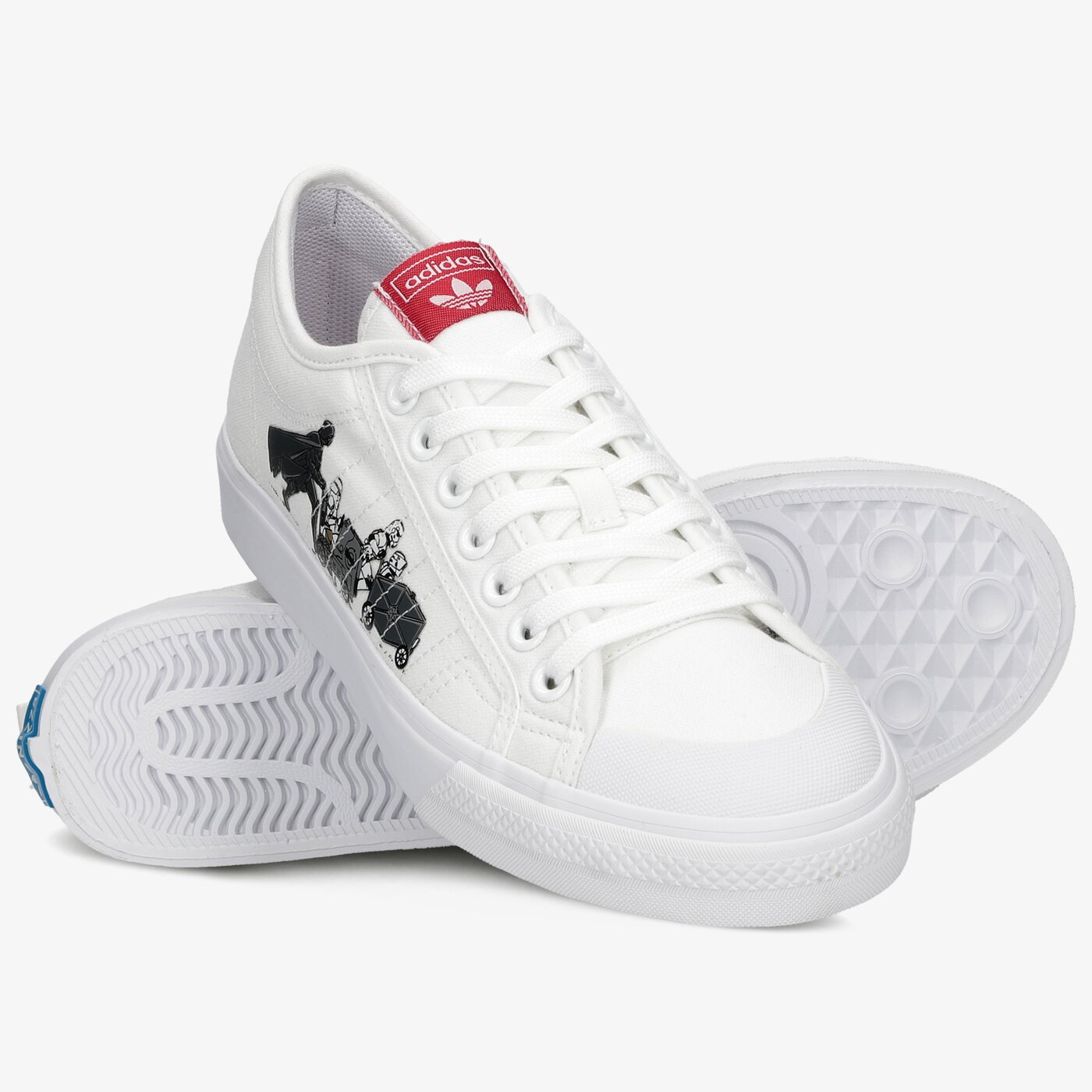 Мъжки маратонки ADIDAS NIZZA X STAR WARS fx8351 цвят бял