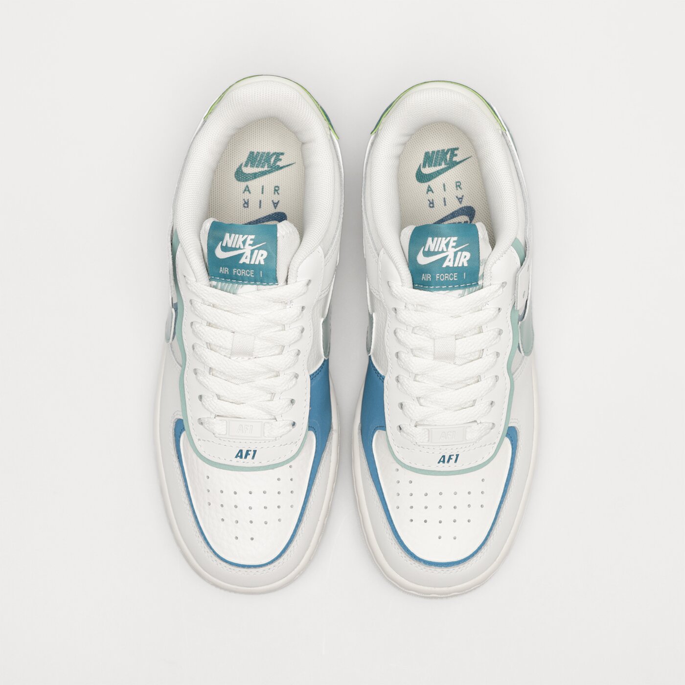 Дамски маратонки NIKE W AF1 SHADOW dz1847-101 цвят тюркоазен