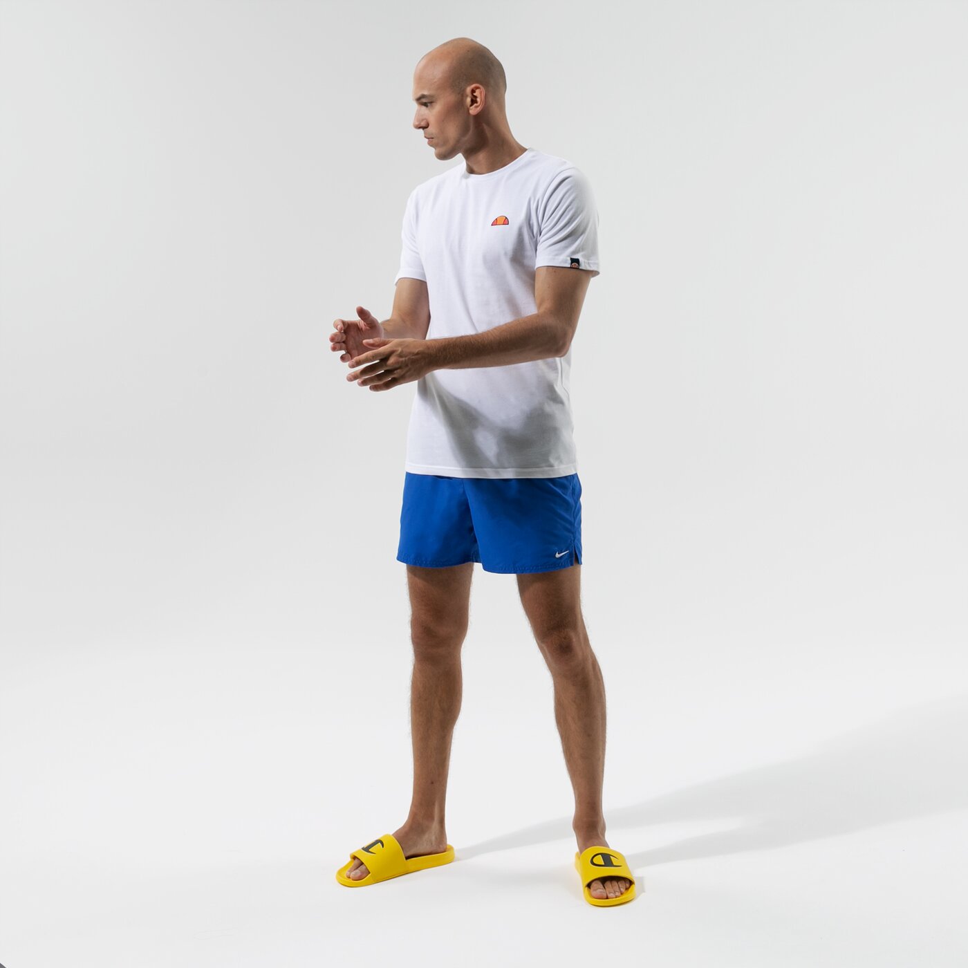 Мъжка тениска ELLESSE ТЕНИСКА KONELLA WHT WHT smg13512908 цвят бял