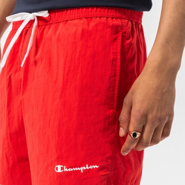Мъжки къси панталони CHAMPION ШОРТИ BEACHSHORT 216069rs046 цвят червен