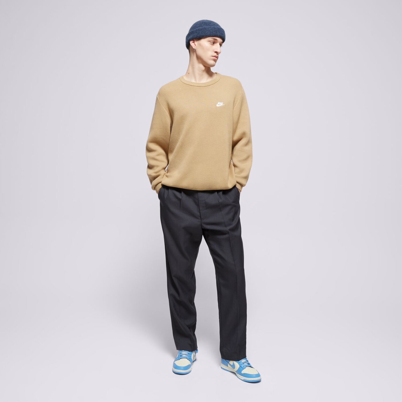 NIKE ПУЛОВЕР NIKE SPORTSWEAR CLUB fq2912-297 цвят бежов