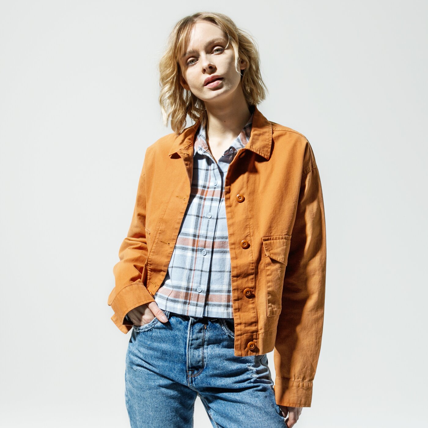 VANS РИЗА WM CALLAHAN SHACKET ADOBE vn0a4drivwq1 цвят кафяв