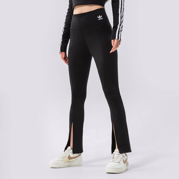 Дамски панталони ADIDAS ПАНТАЛОНИ OPEN HEM TIGHTS hc1972 цвят черен