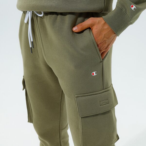 Мъжки панталони CHAMPION ПАНТАЛОНИ RIB CUFF PANTS 216609gs044 цвят каки