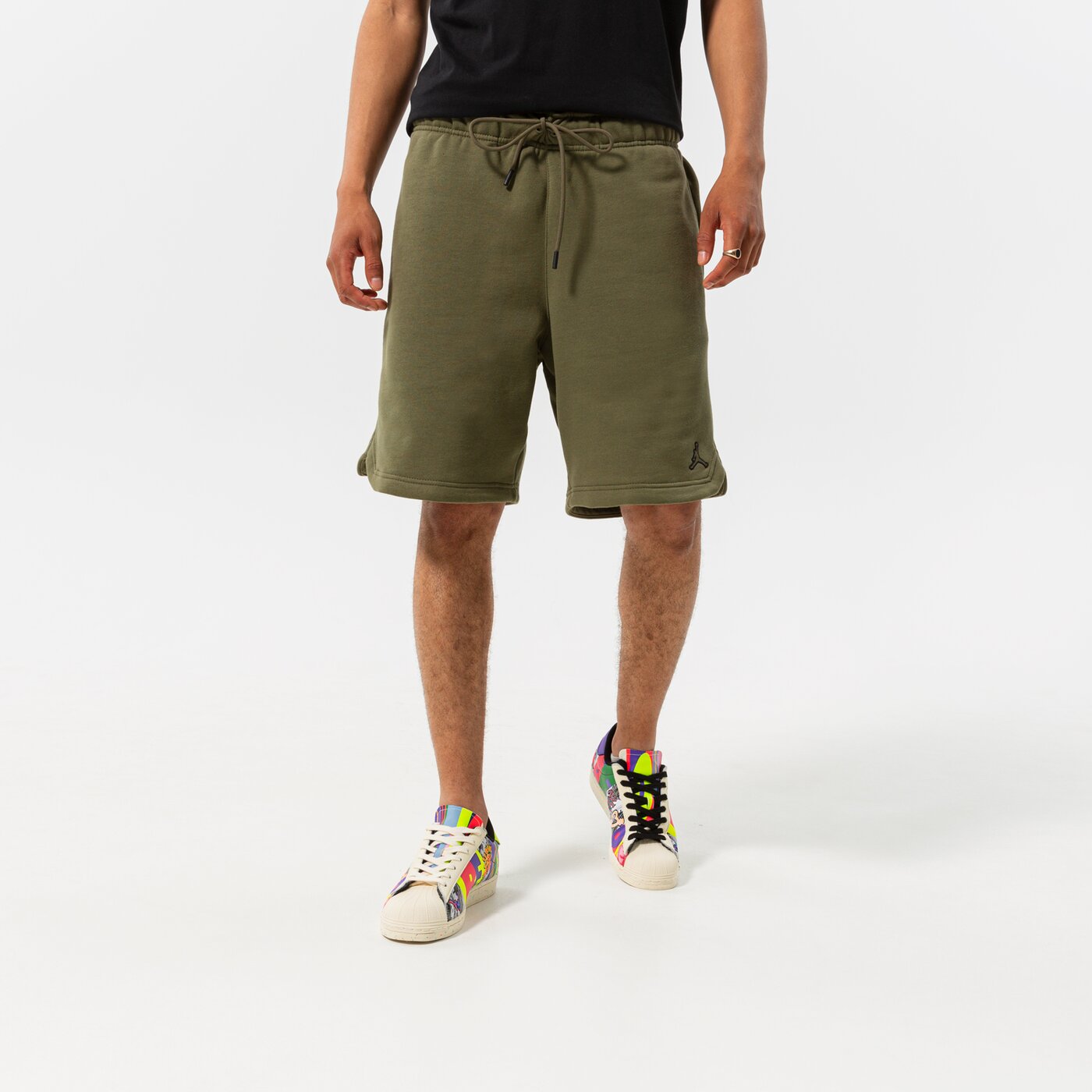 Мъжки къси панталони JORDAN ШОРТИ M J ESS FLC SHORT da9826-222 цвят каки