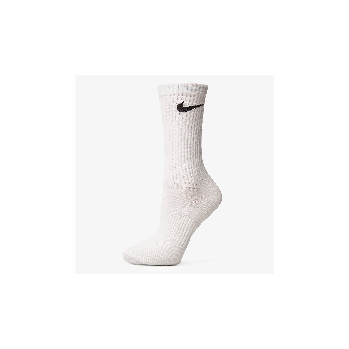 Дамски чорапи NIKE ЧОРАПИ 3PPK CREW LIGHT WEIGHT sx4704101 цвят бял