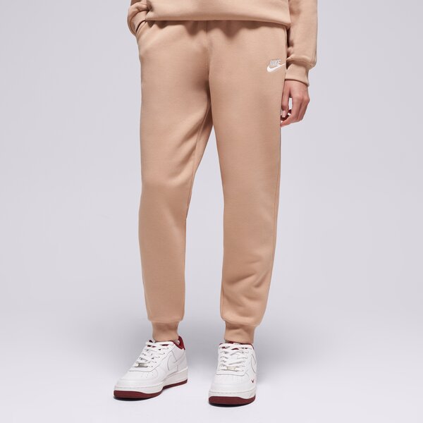 Детски панталони NIKE ПАНТАЛОНИ K NSW CLUB FLC JGGR LBR GIRL fd3008-200 цвят кафяв