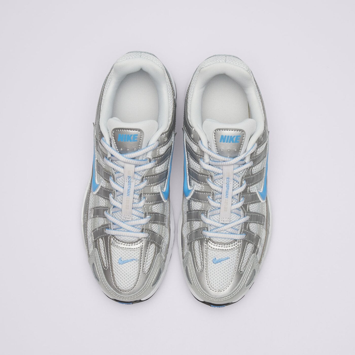 Детски маратонки NIKE P-6000 BG hv5064-007 цвят сребърен