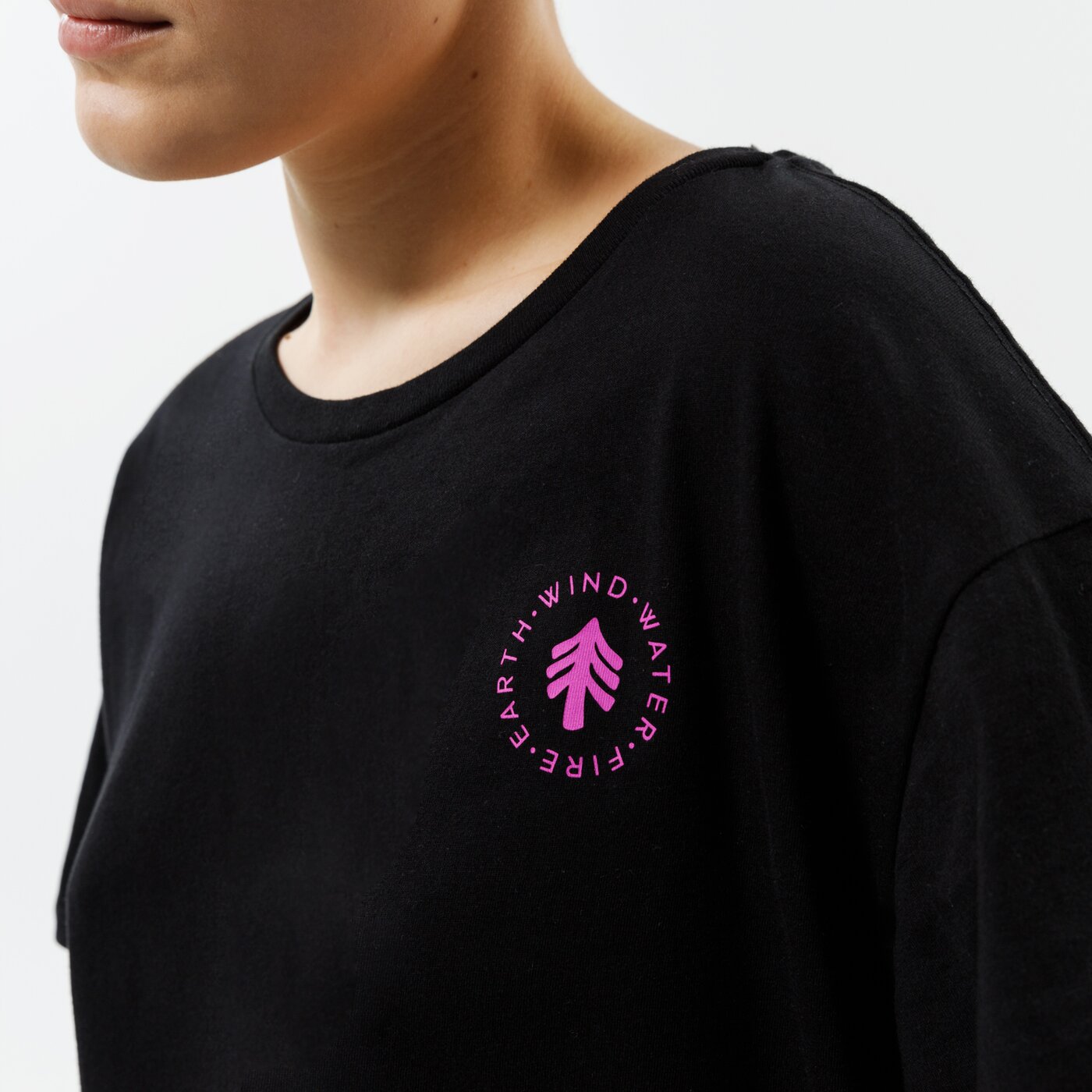 Дамска тениска ELEMENT ТЕНИСКА LAHOTAN SS W z3sse63732 цвят черен