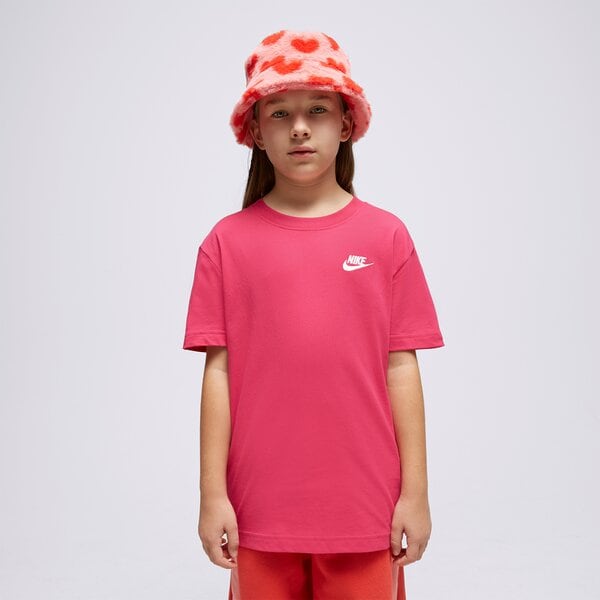 Детска тениска NIKE ТЕНИСКА G NSW TEE CLUB SS GIRL fd0927-615 цвят розов