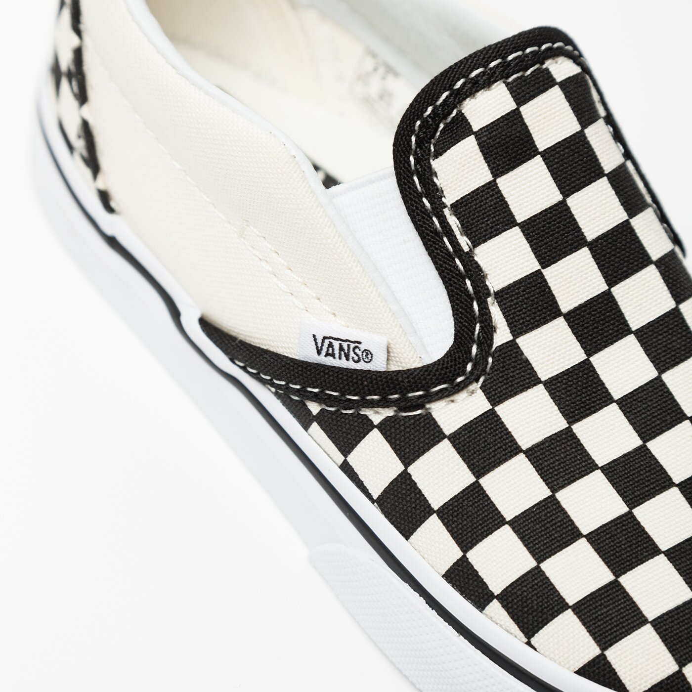 Детски маратонки VANS TD CLASSIC SLIP-ON vn000ex8bww1 цвят черен