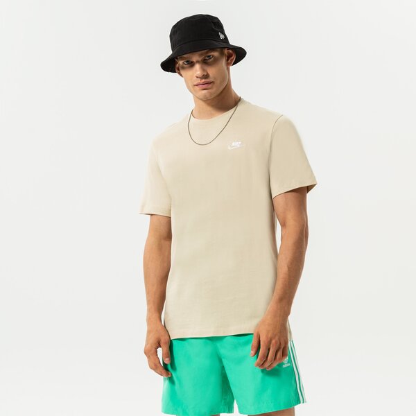 Мъжка тениска NIKE ТЕНИСКА SPORTSWEAR CLUB ar4997-206 цвят бежов
