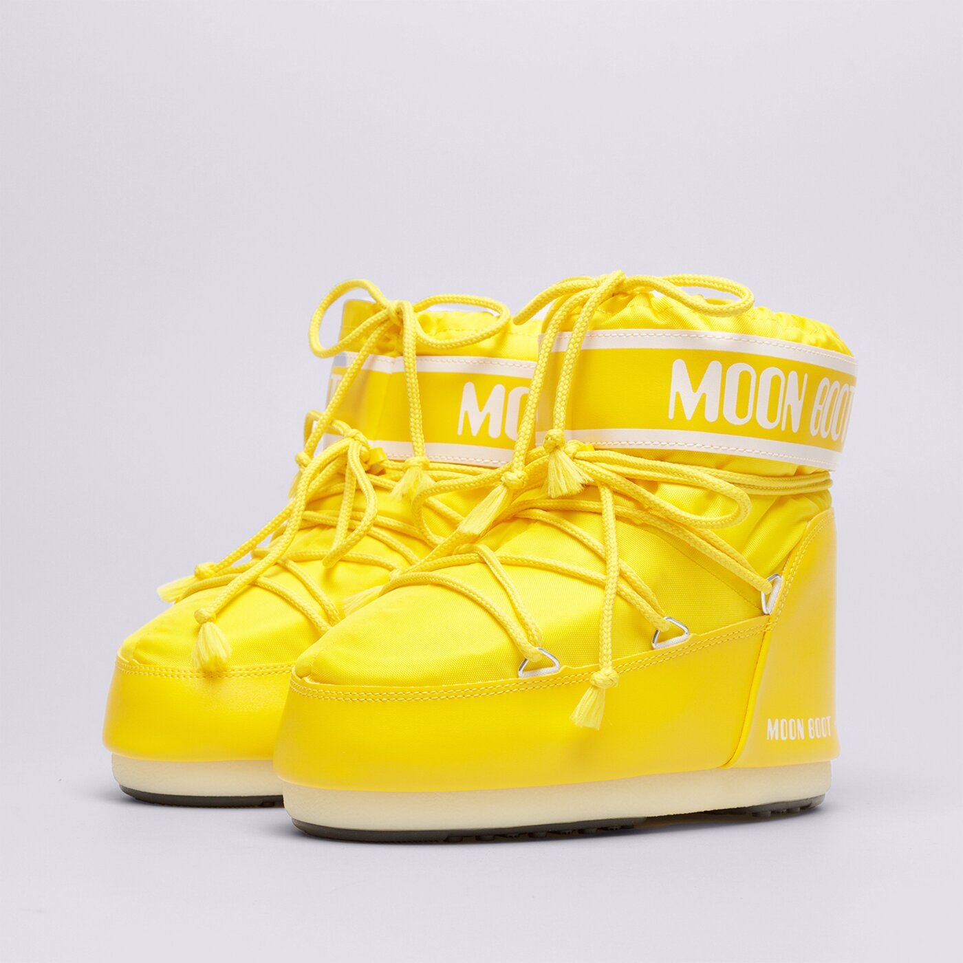 Дамски кежуал MOON BOOT ICON LOW NYLON 14093400008 цвят жълт