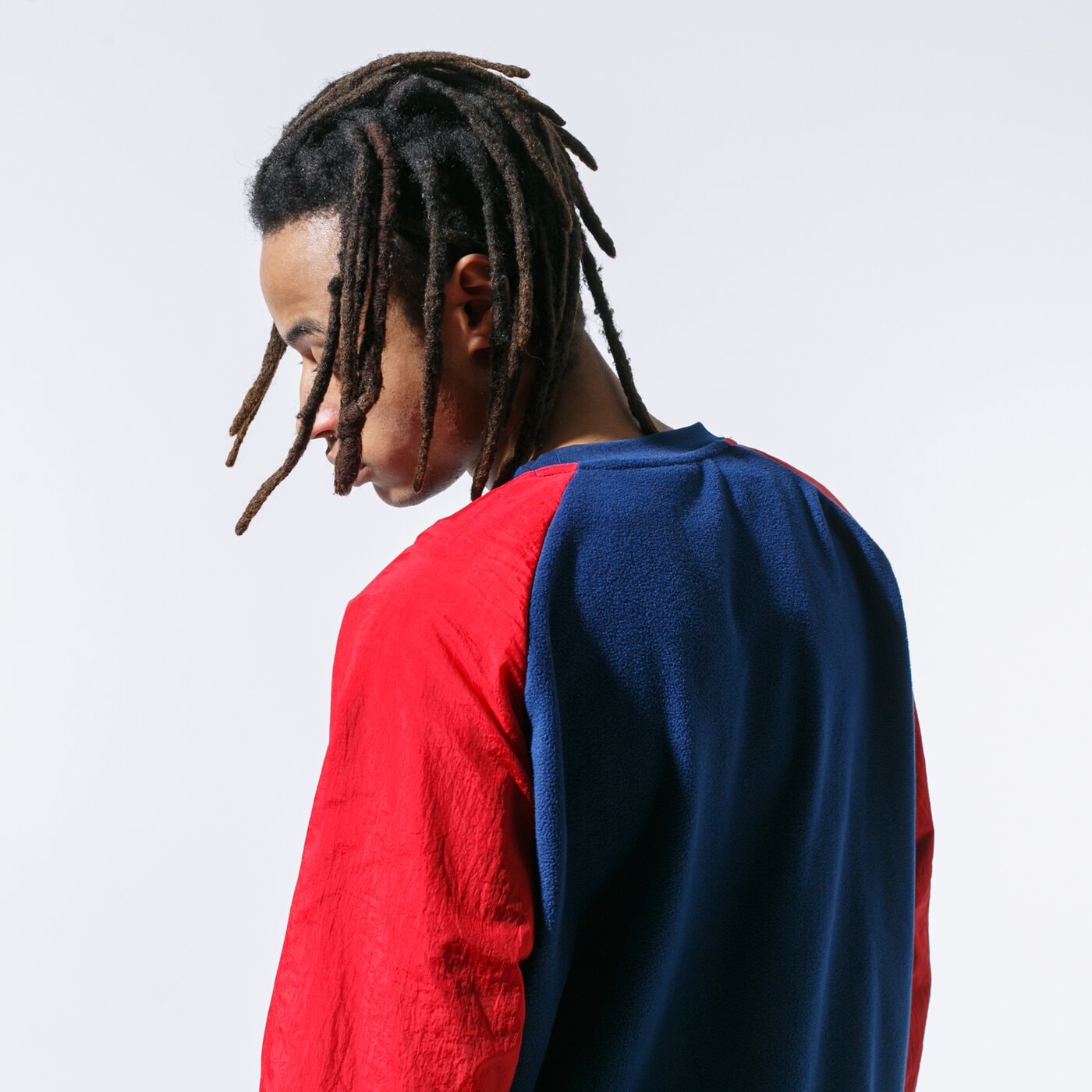 Мъжки суичър NIKE СУИТЧЪР M NSW NIKE AIR CREW MIX MIX SSNL bv5187-492 цвят тъмносин