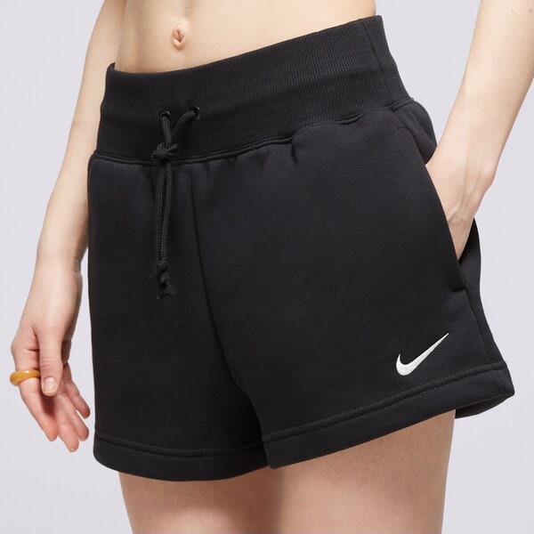 Дамски къси панталони NIKE ШОРТИ W NSW PHNX FLC HR SHORT fd1409-010 цвят черен