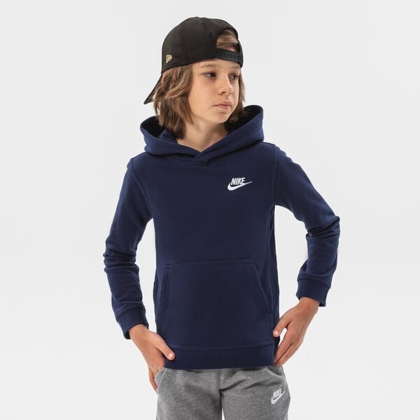 Детски суичър NIKE FRANCHISE OVERHEAD HOODIE JUNIOR BOY bv3757-410 цвят тъмносин