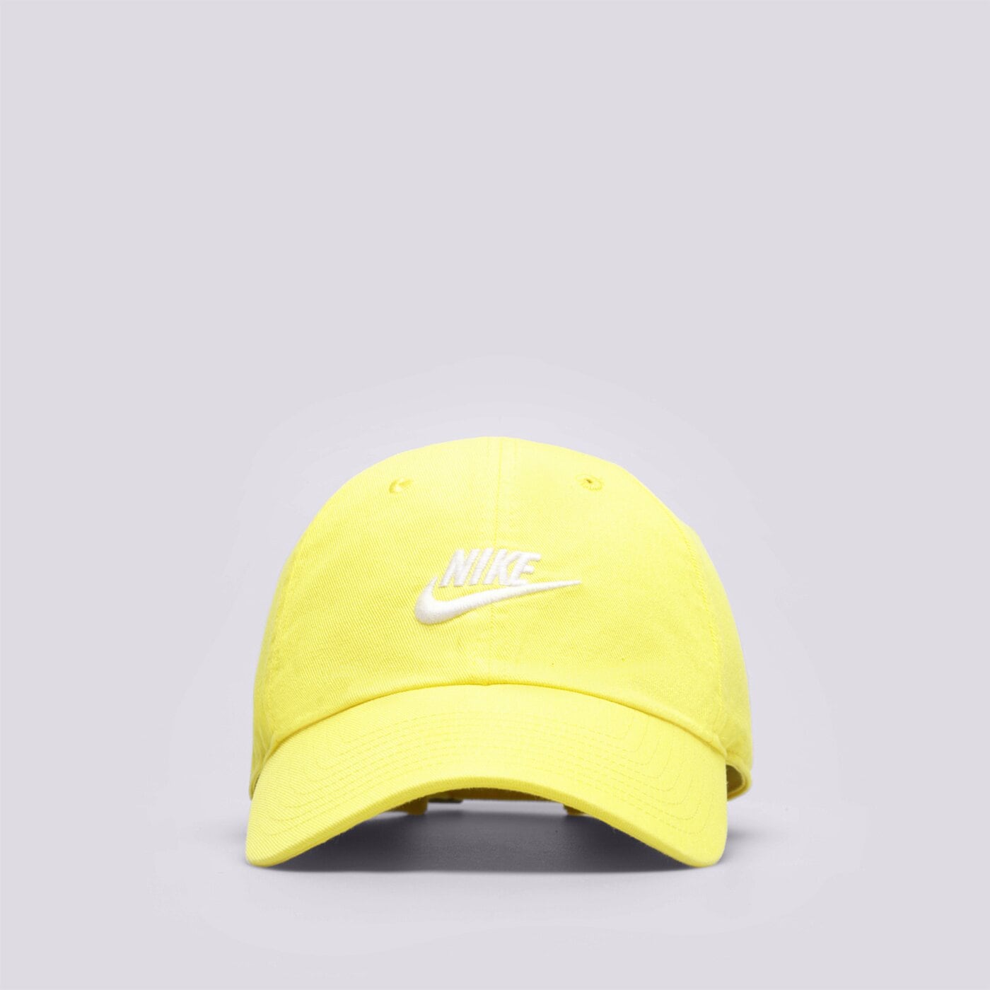 Дамска шапка с козирка NIKE ШАПКА HERITAGE86 FUTURA WASHED 913011-732 цвят жълт