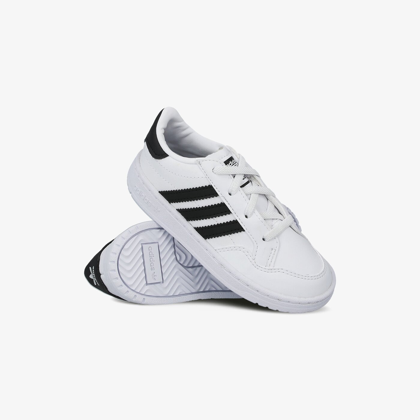 Детски маратонки ADIDAS NOVICE EL I eg9093 цвят бял