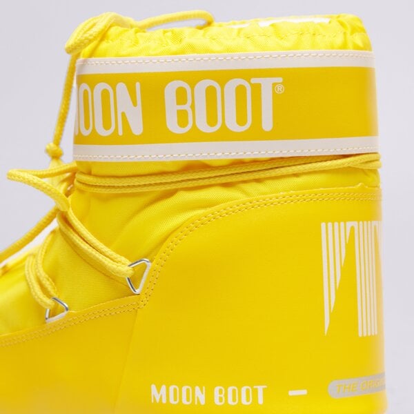 Дамски кежуал MOON BOOT ICON LOW NYLON 14093400008 цвят жълт