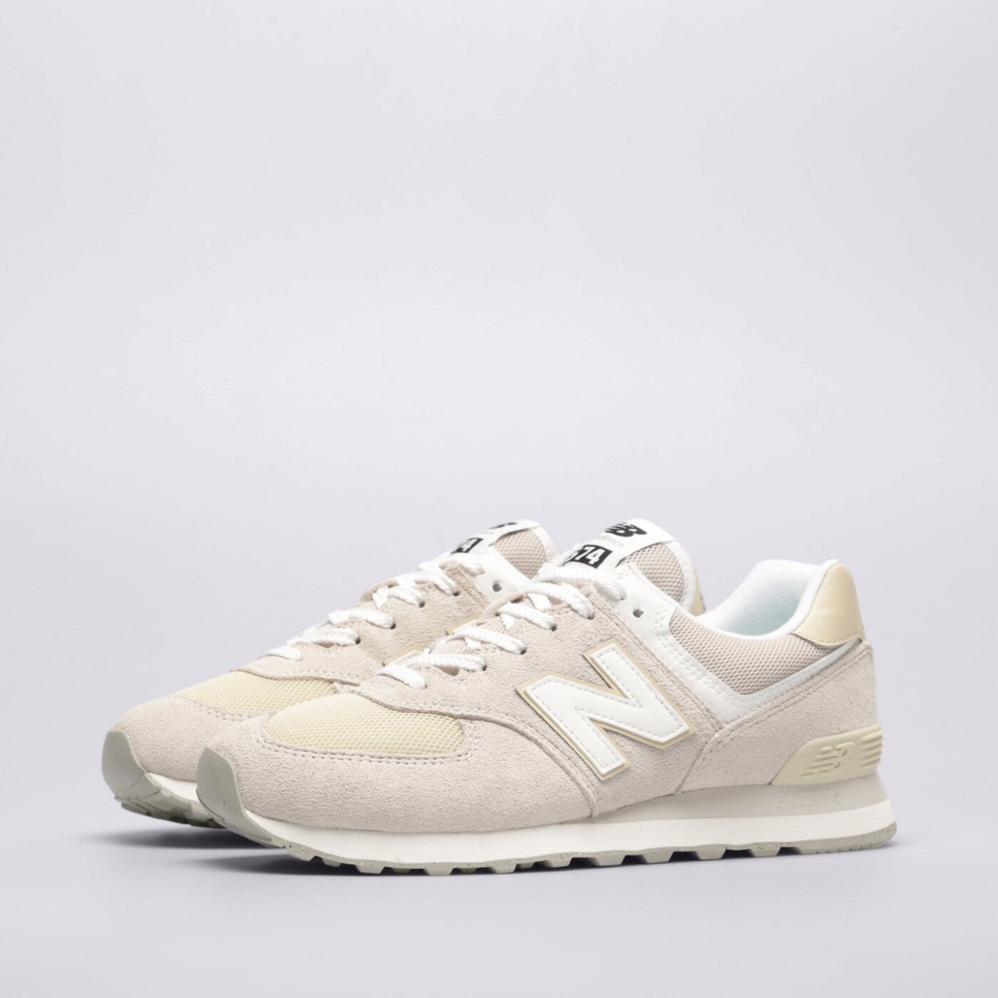 Мъжки маратонки NEW BALANCE 574 u574fog цвят кремав