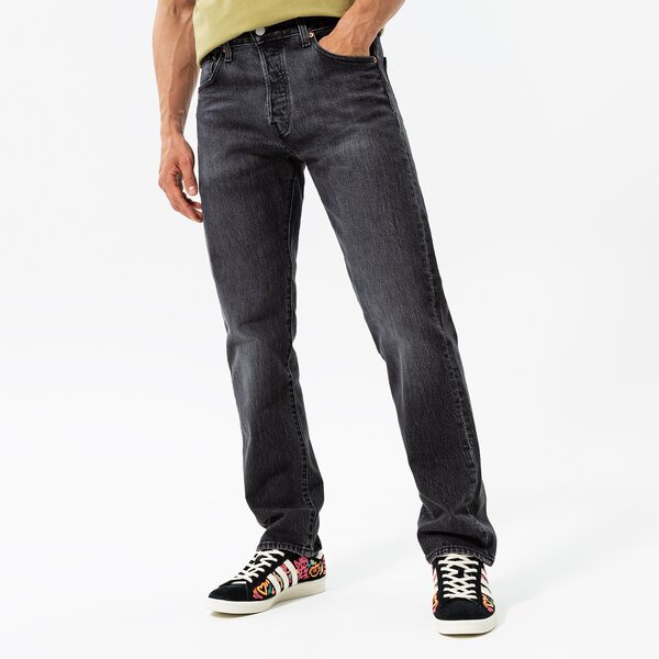 Мъжки панталони LEVI'S ПАНТАЛОНИ 501 '93 STRAIGHT 79830-0057 цвят черен