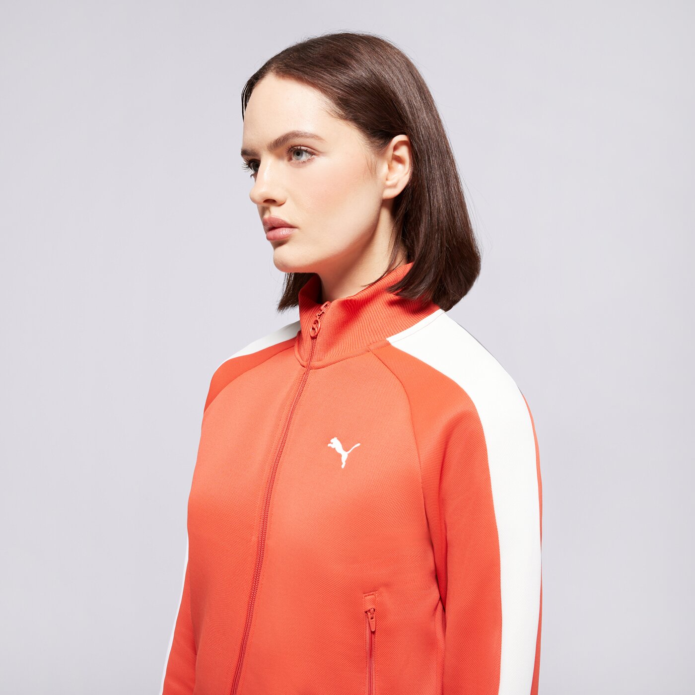 Дамски суичър PUMA СУИТЧЪР СЪС ЗАКОПЧАВАНЕ SHORT TRACK JACKET 629796 15 цвят червен