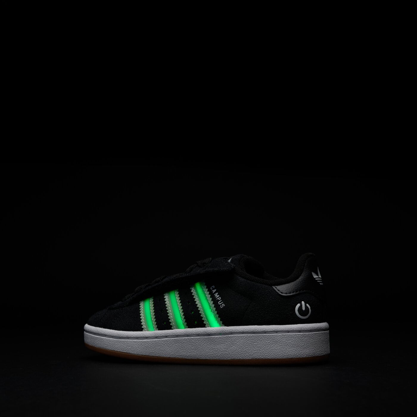 Детски маратонки ADIDAS CAMPUS 00S LED LIGHTS CF EL C js1277 цвят черен