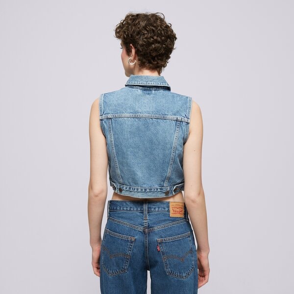  LEVI'S ЕЛЕК XS VEST WAISTBAND MED INDIGO a7437-0000 цвят син