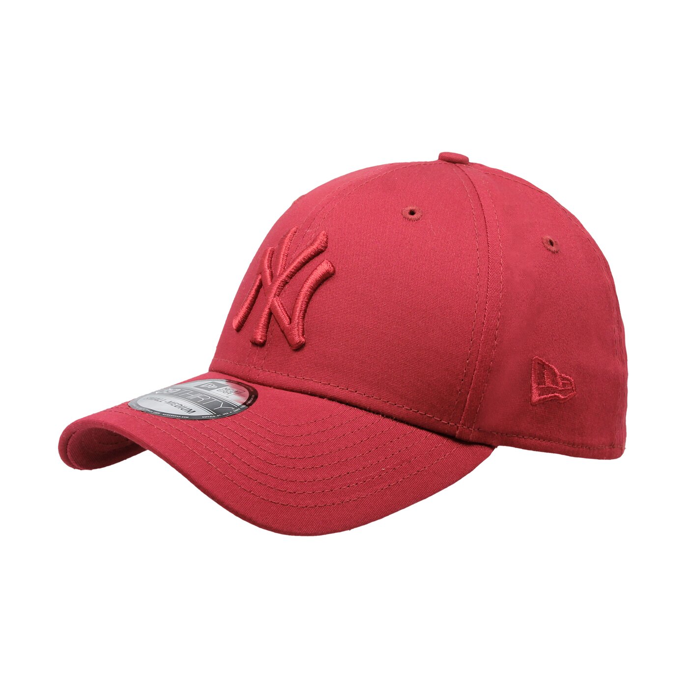 Дамска шапка с козирка NEW ERA ШАПКА LEAGUE ESSENTIAL 39THIRTY NEW YORK YANKEES CAR 80536613 цвят бордо