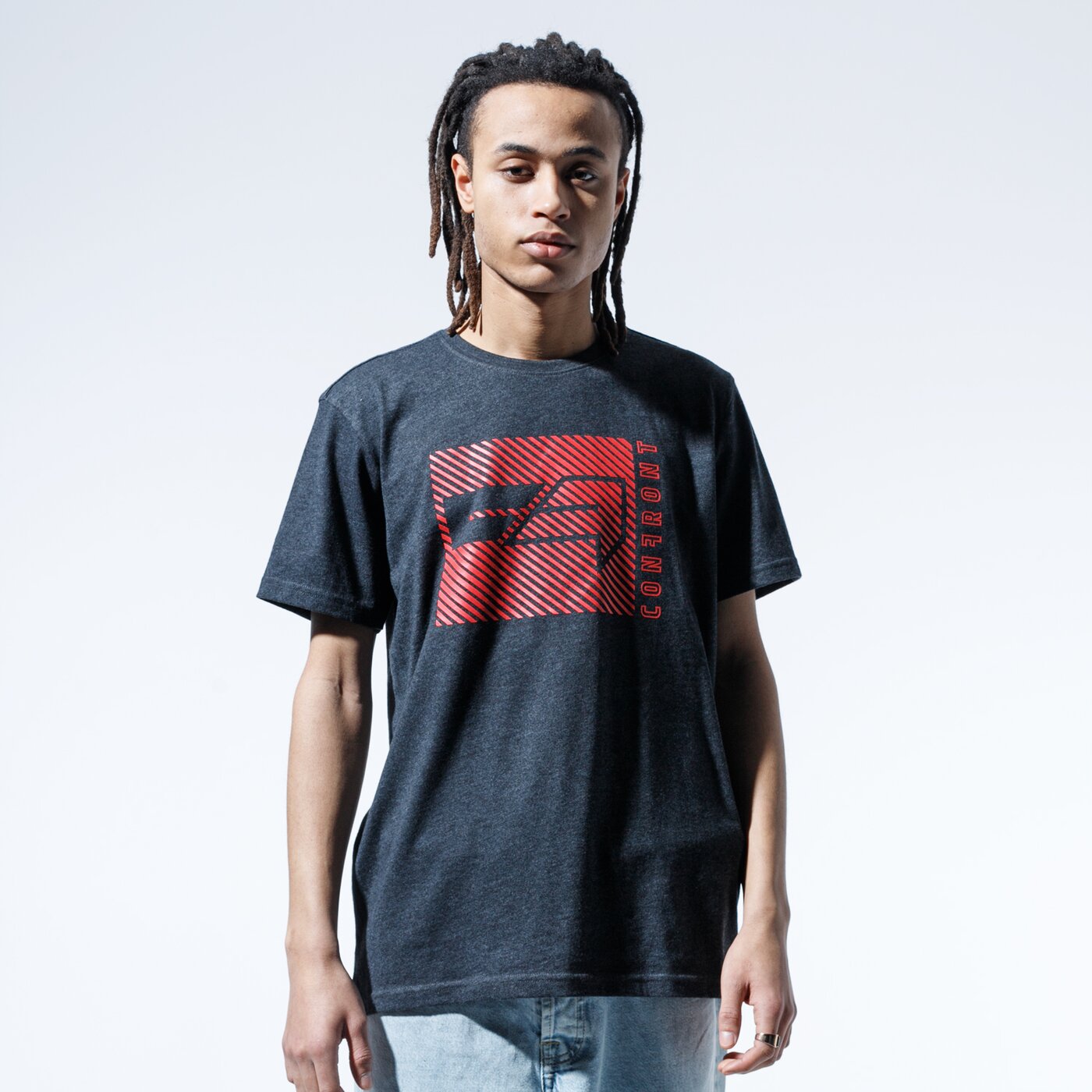 Мъжка тениска CONFRONT ТЕНИСКА MARTELL cf120tsm57001 цвят сив