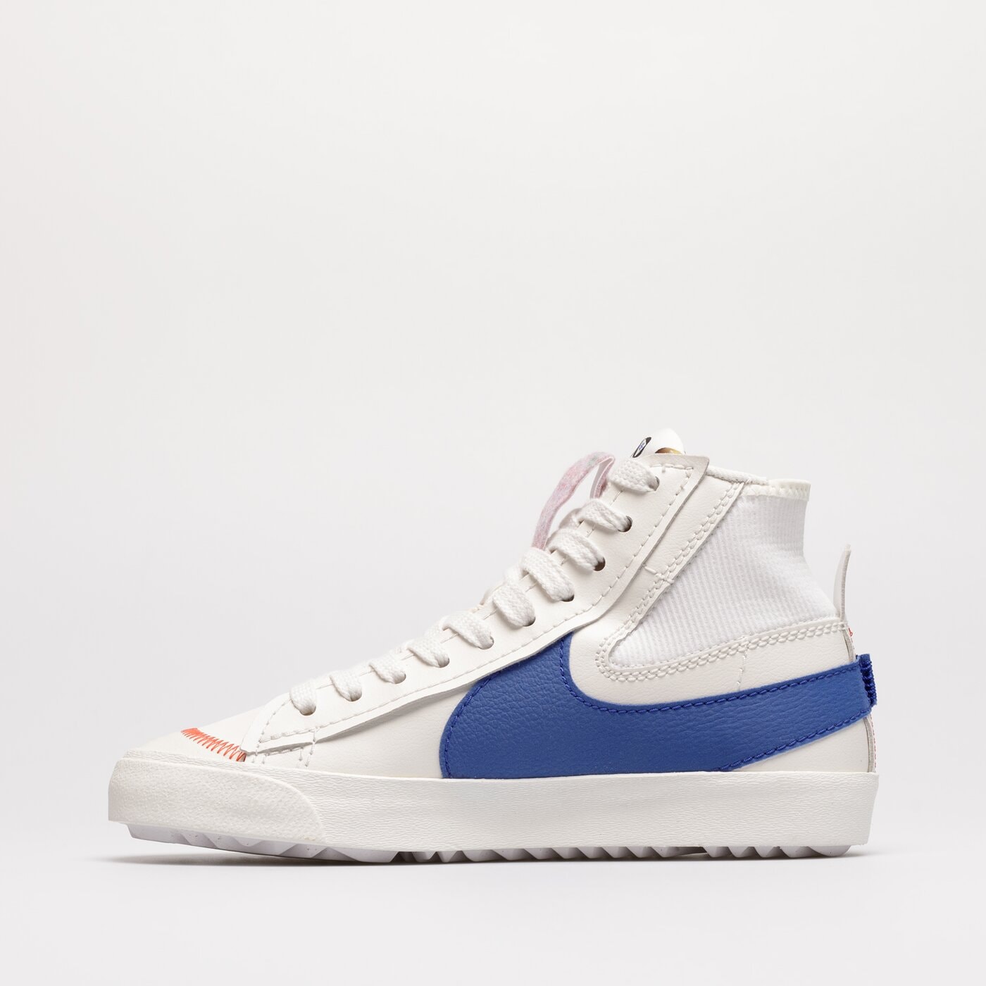 Мъжки маратонки NIKE BLAZER MID 77 JUMBO FIBER  dr9868002 цвят бял