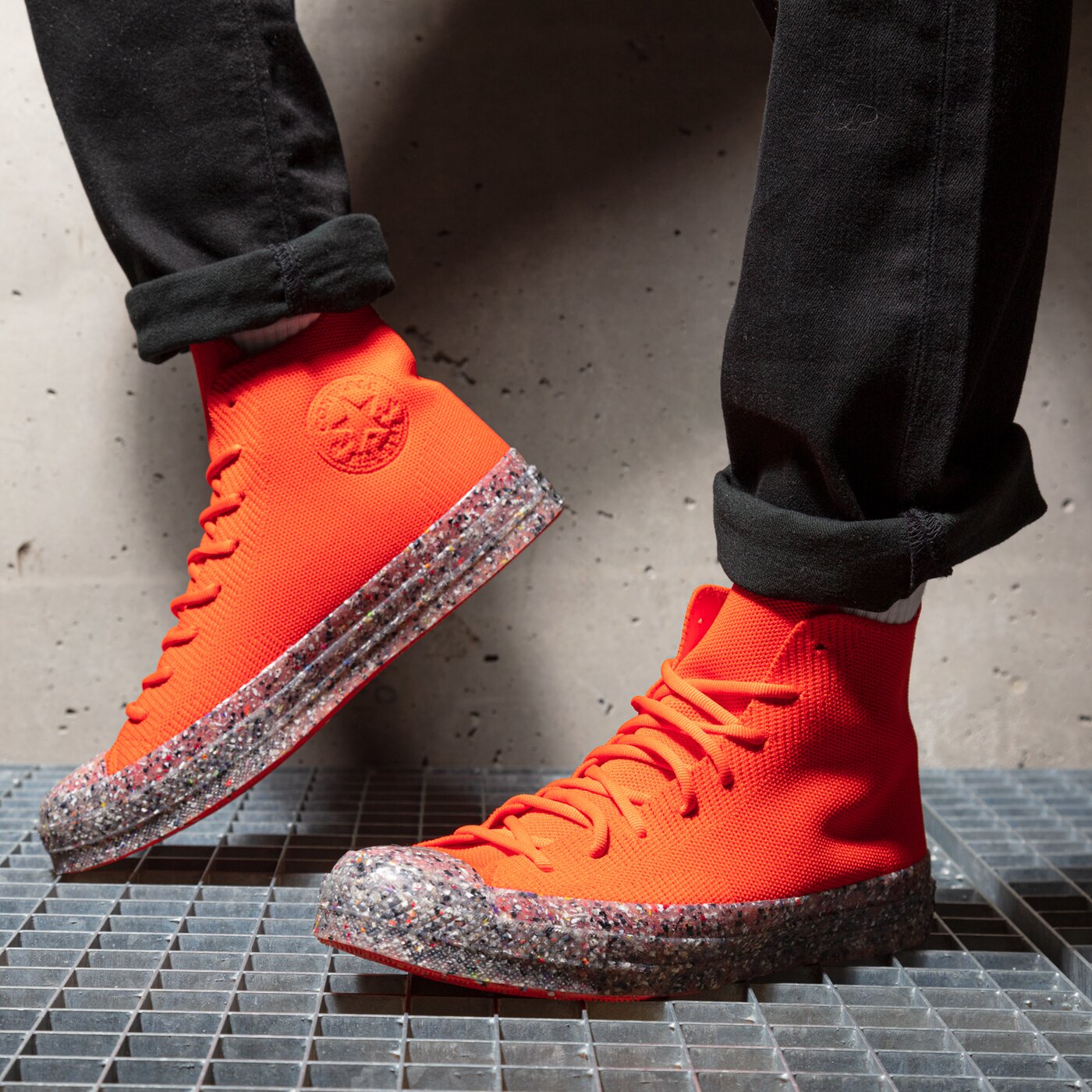 Мъжки маратонки CONVERSE CHUCK 70 170865c цвят червен